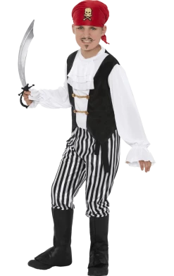 Smiffys Kids Pirate Costume