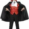 Smiffys Kids Red Dracula Costume