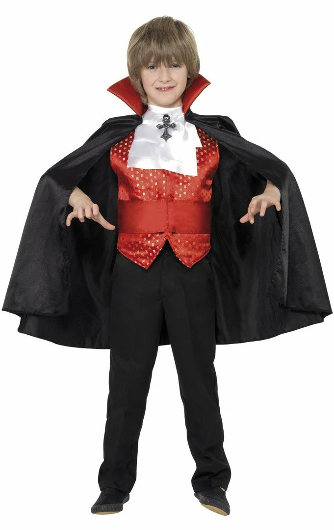 Smiffys Kids Red Dracula Costume