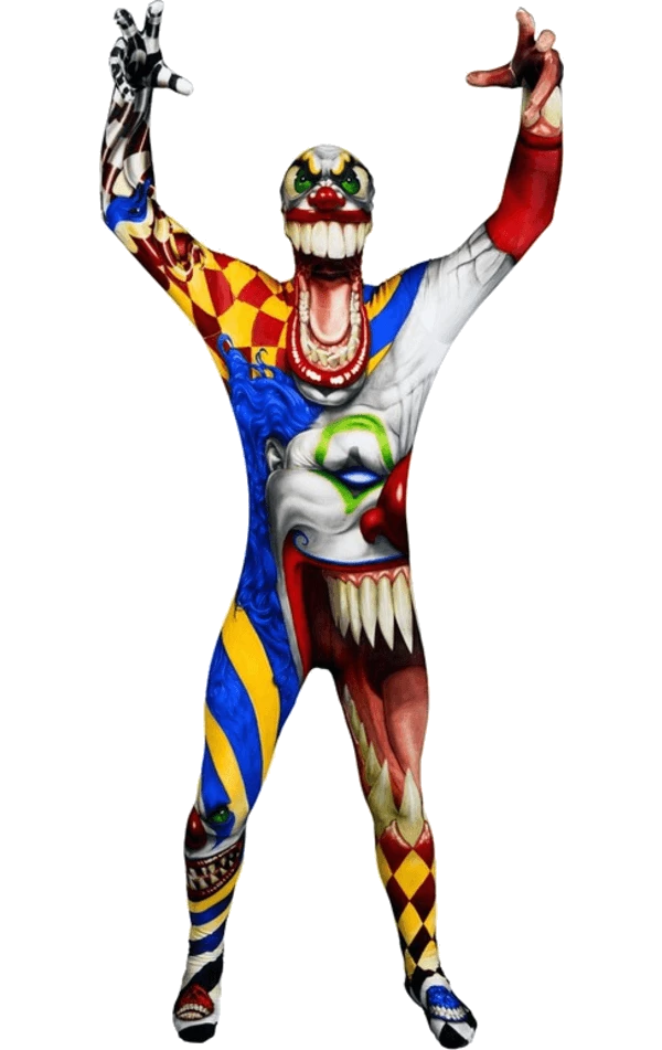 Body Republic Kids Clown Morphsuit Costume