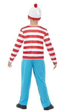 Smiffys Kids Where's Wally Costume Book Characters