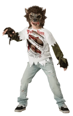 InCharacter Costumes Animals Kids Cursed Werewolf Costume
