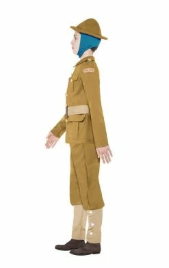Smiffys Kids WW1 Soldier Army Costume Book Characters