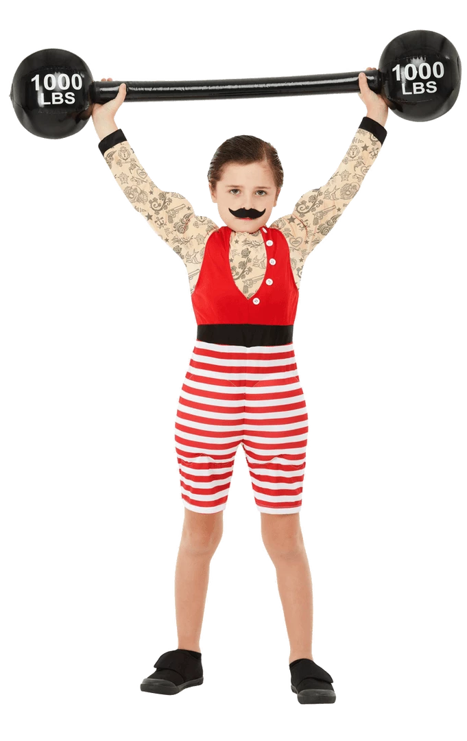 Smiffys Circus Kids Strongman Costume