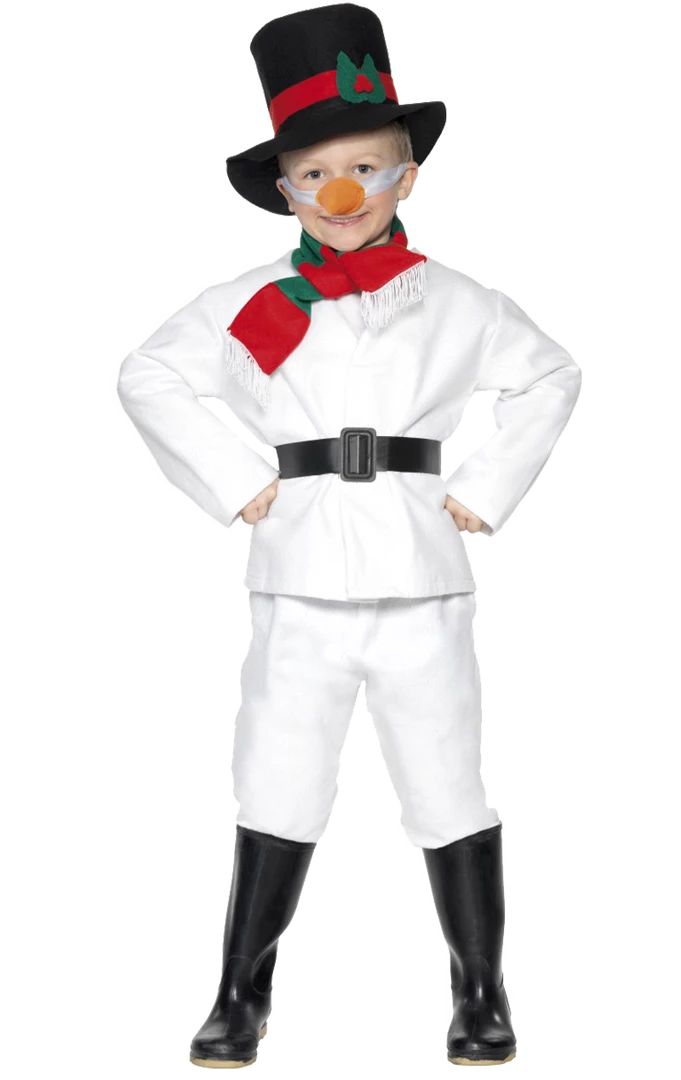 Smiffys Kids Snowman Costume Christmas