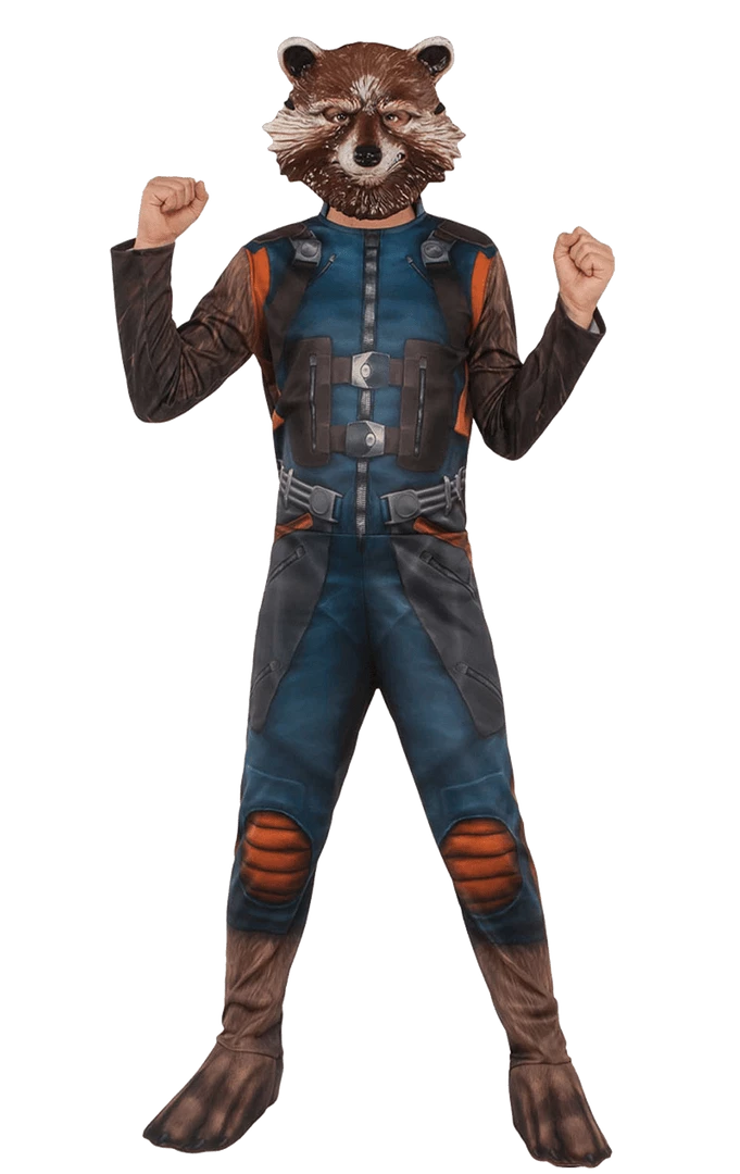 Rubies Cosplay & Comic Con Kids Classic Rocket Raccoon Costume