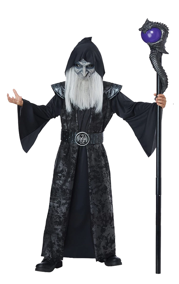 California Costumes Harry Potter Kids Dark Arts Wizard Costume
