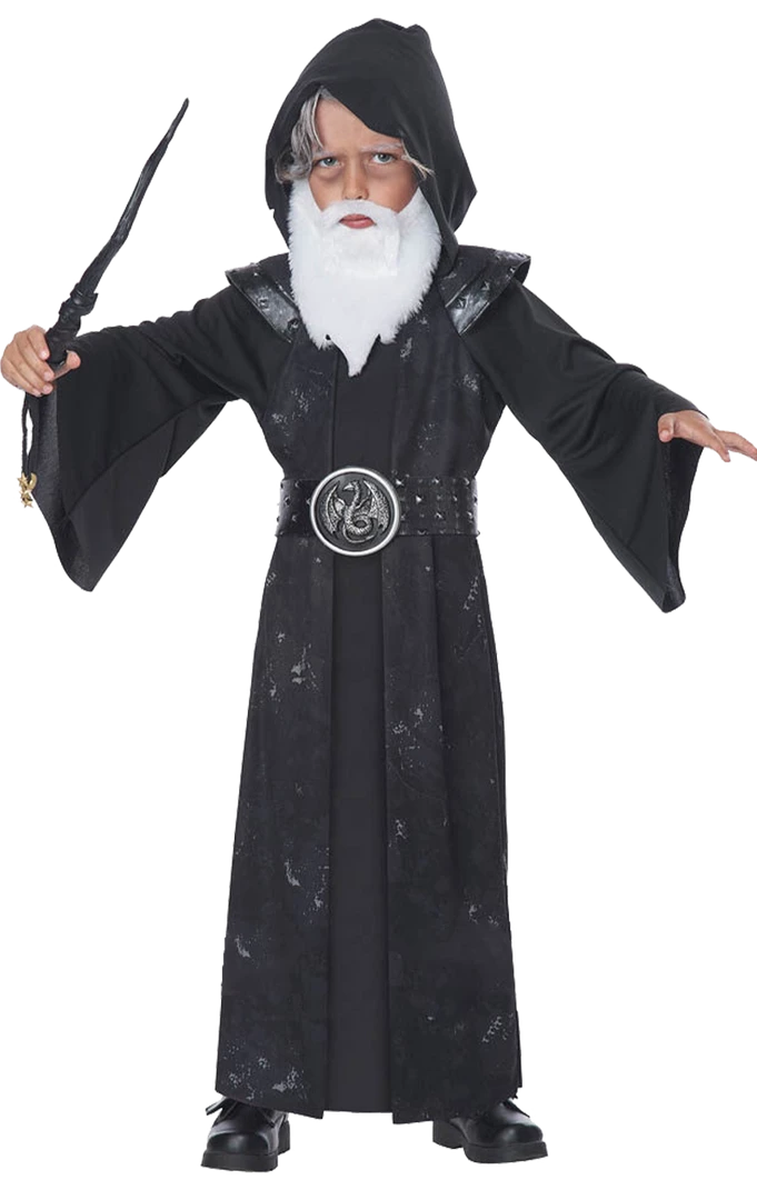 California Costumes Book Characters Kids Little Wizard Costume