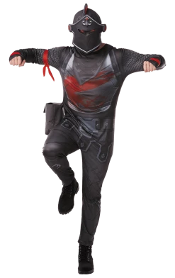 Rubies Fortnite Video Game Kids Deluxe Black Knight Costume