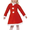 Smiffys Kids Value Santa Girl Costume Christmas