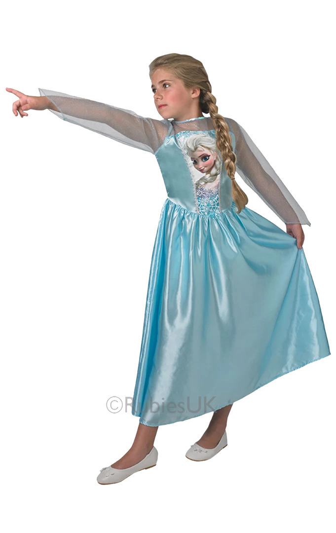 Rubies Book Characters Kids Classic Disney Frozen Elsa Dress