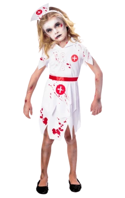 Amscan Kids Zombie Nurse Costume