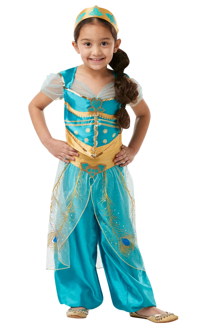 Rubies Kids Live Action Princess Jasmine Costume Arabian