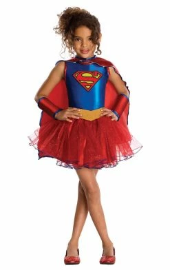 Rubies Book Characters Kids Supergirl Tutu Costume
