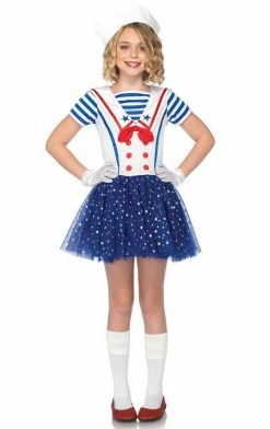 Generic Military Kids Sailor Sweetie Costume