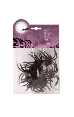 Boland All Party Decorations And Props 12 Spiders Decorations