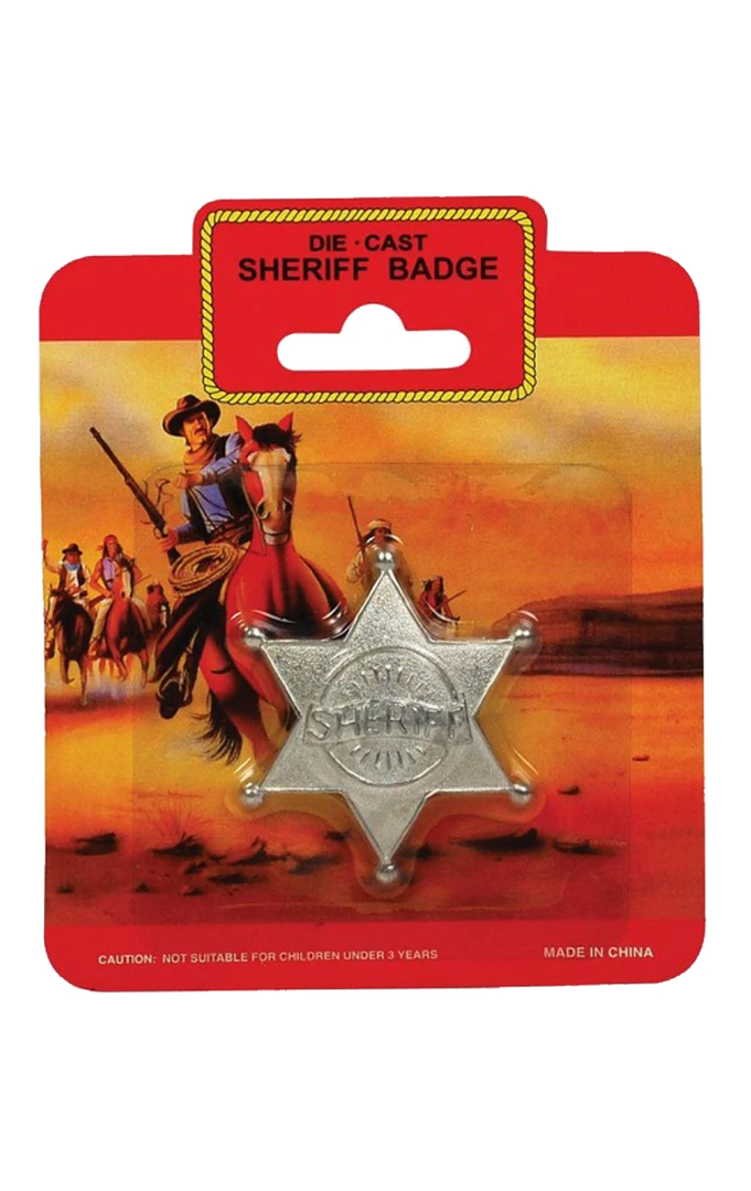 Bristol Novelty Sheriff Badge Accessory Western