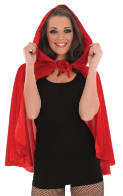 Fun Shack Short Red Hooded Cape Book Characters