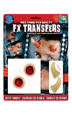 Tinsley Transfers Devil Horns 3D FX Transfers Halloween