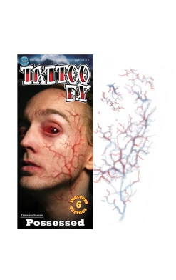 Tinsley Transfers Possessed Trauma Tattoo Halloween