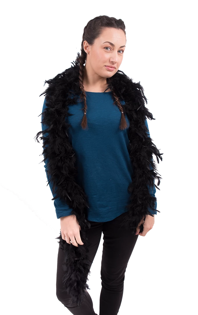 Bristol Novelty Black Feather Boa All Decades /Era Costumes