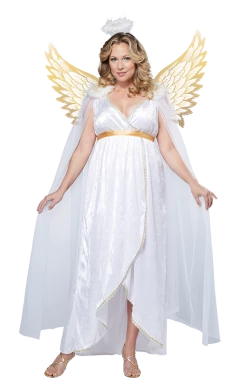 California Costumes Angels Adult Plus Size Angel Costume