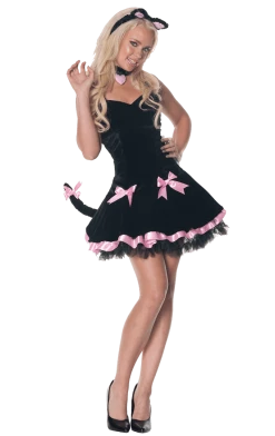 Underwraps Animals Womens Frisky Cat Costume