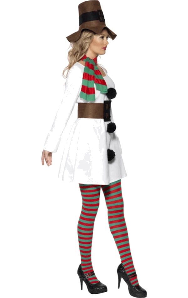 Smiffys Christmas Miss Snowman Costume