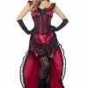 Smiffys Western Saloon Lady Costume
