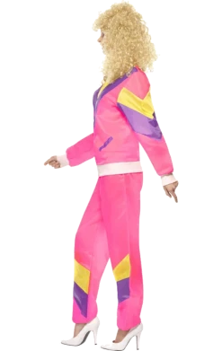 Smiffys Womens 80s Retro Shellsuit Costume Novelty