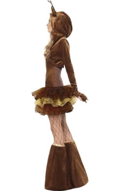 Smiffys Animals Womens Reindeer Dress Costume