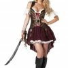 California Costumes Womens Sexy Swashbuckler Pirate Costume Book Characters