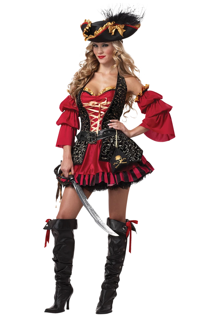 California Costumes Spanish Lass Pirate Costume Book Characters