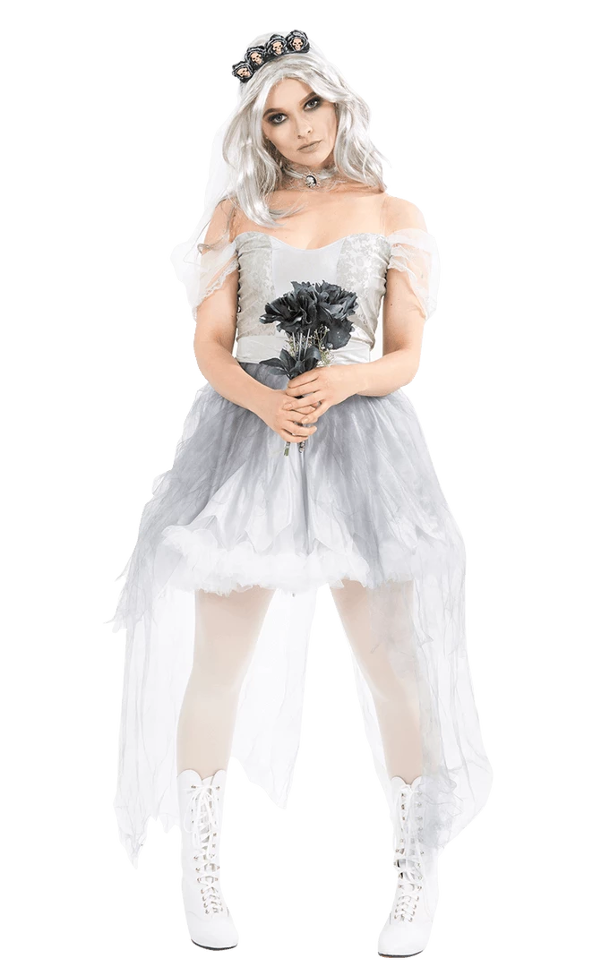 California Costumes Ghostly Bride Spirit Costume Wedding