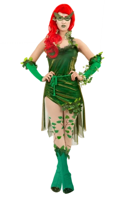 California Costumes Poison Ivy Villain Costume Cosplay & Comic Con