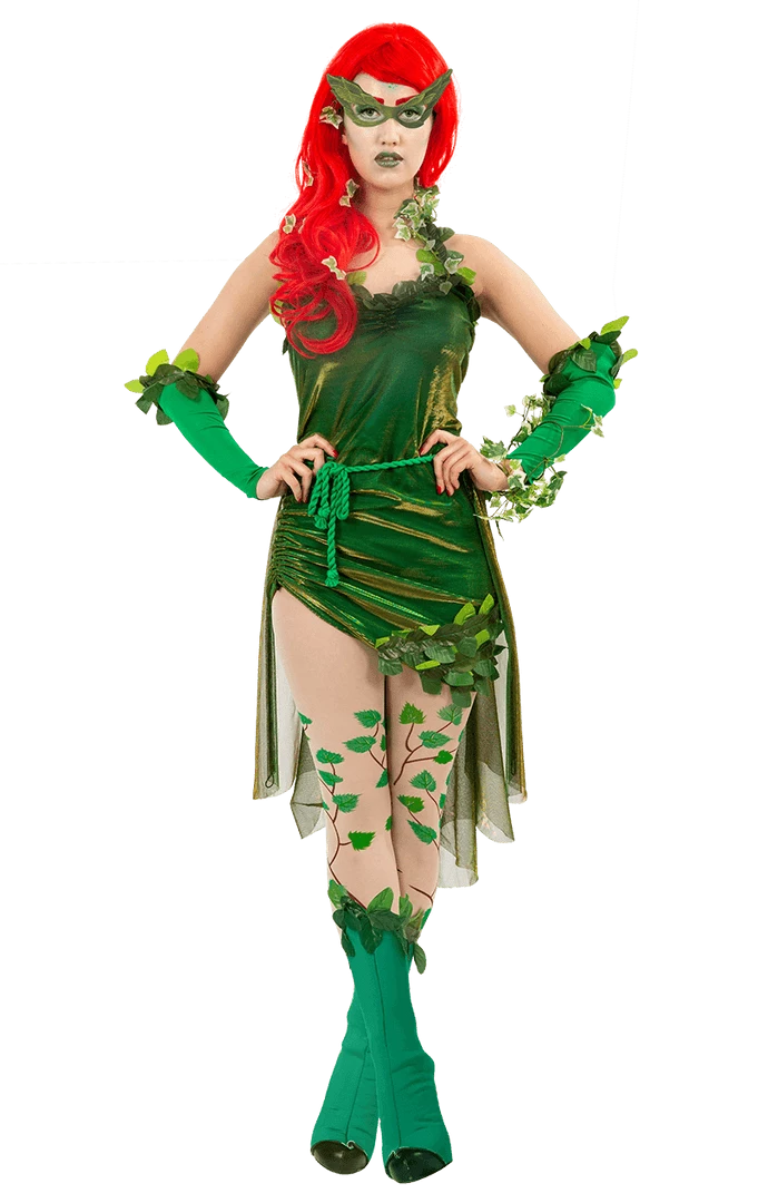 California Costumes Poison Ivy Villain Costume Cosplay & Comic Con