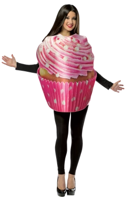 Rasta Imposta Food & Drink Adults Frosted Cupcake Costume