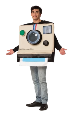 Rasta Imposta Novelty Retro Polaroid Camera Costume