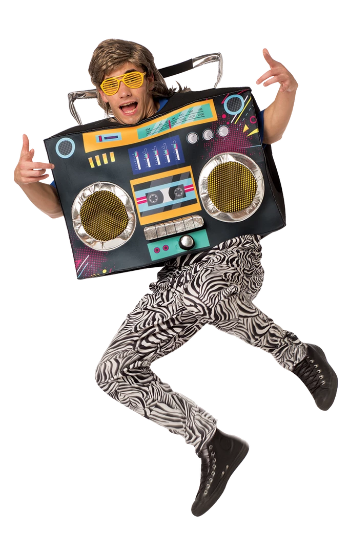 Rasta Imposta Adult Boom Box Stereo Costume