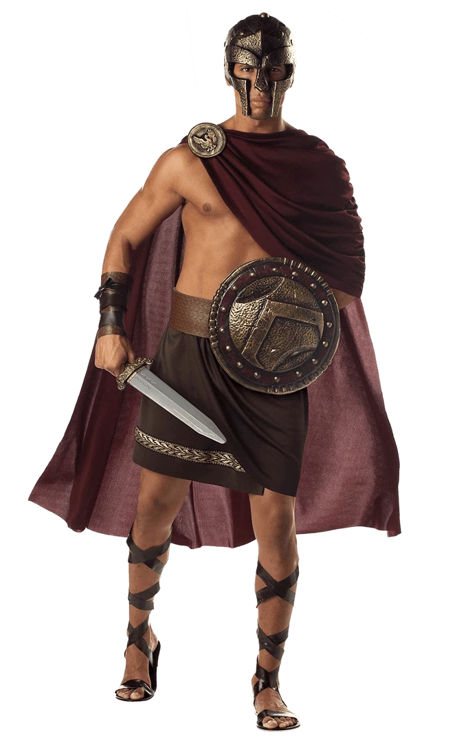 California Costumes Spartan Warrior Costume