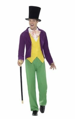 Smiffys Mens Willy Wonka Costume