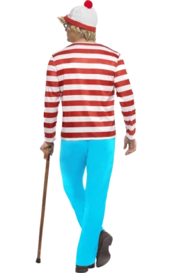 Smiffys Book Characters Mens Where's Wally Costume