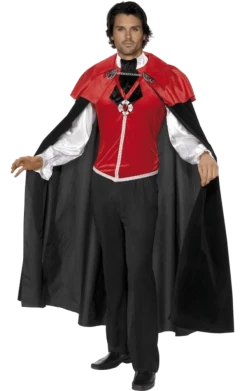 Smiffys Halloween Gothic Manor Vampire Costume
