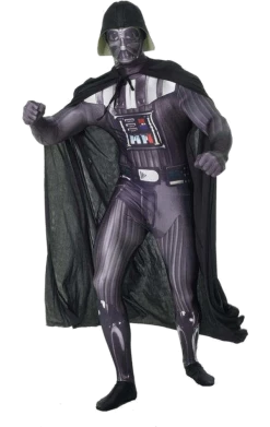 Body Republic Book Characters Adult Darth Vader Zappar Morphsuit Outfit