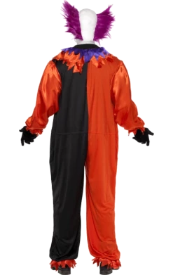 Smiffys Mens Sinister Circus Clown Halloween Costume
