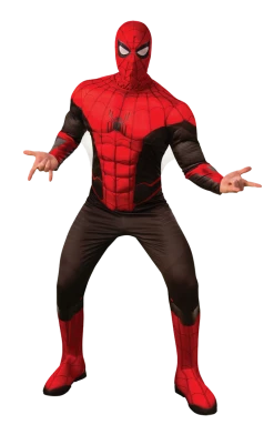 Rubies Adult Spider-Man Red & Black Costume