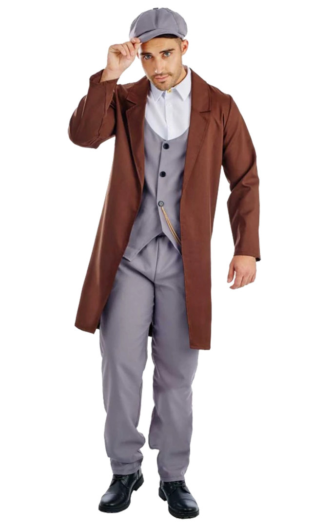 Fun Shack Peaky Blinders Gangster Costume TV