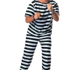 Rubies Mens Classic Prisoner Costume Cops & Robbers