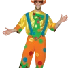 Rasta Imposta Circus Mens Toots The Clown Costume
