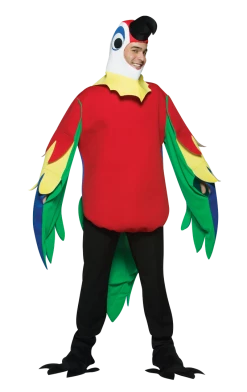 Rasta Imposta Adult Parrot Costume Animals